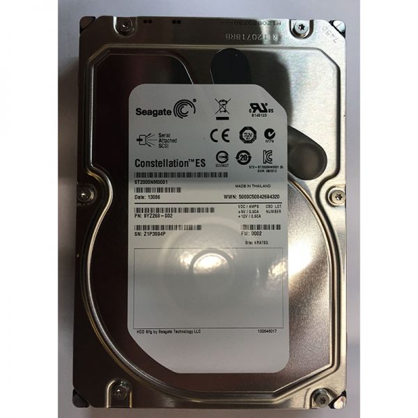 ST2000NM0001 - Seagate 2TB 7200 RPM SAS 3.5" HDD w/ tray for 6500E