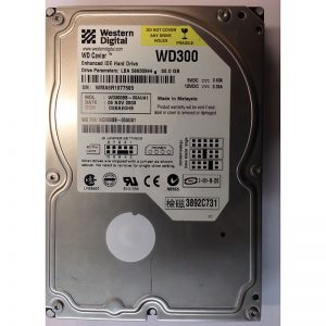 WD300BB-00AUA1 - Western Digital 30GB 7200 RPM IDE 3.5" HDD