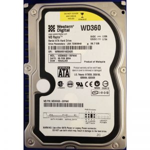 WD360GD-00FNA0 - Western Digital 36GB 10K RPM SATA 3.5" HDD