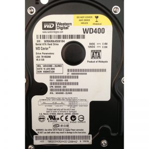 WD400BD-22JMC0 - Western Digital 40GB 7200 RPM SATA 3.5" HDD