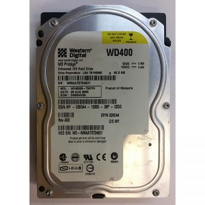WD400EB-75CPF0 - Western Digital 40GB 7200 RPM IDE 3.5" HDD