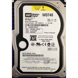 WD740GD-00FLC0 - Western Digital 74GB 10K RPM SATA 3.5" HDD