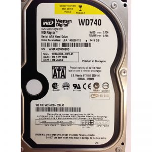 WD740GD-00FLA1 - Western Digital 74GB 10K RPM SATA 3.5" HDD