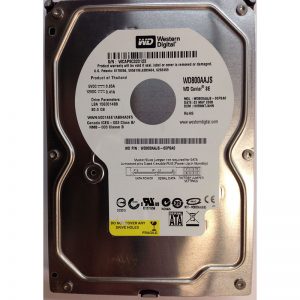 WD800AAJS-00PSA0 - Western Digital 80GB 7200 RPM SATA 3.5" HDD