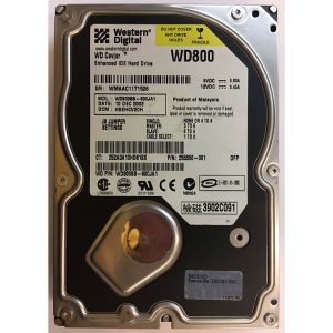 250185-001 - HP 80GB 7200 RPM IDE 3.5" HDD Western Digital WD800BB version