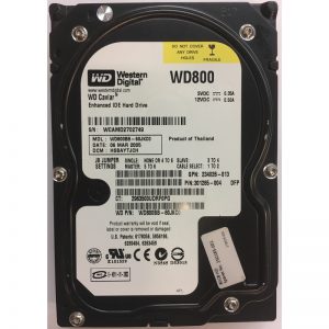 WD800BB-60JKC0 - Western Digital 80GB 7200 RPM IDE 3.5" HDD