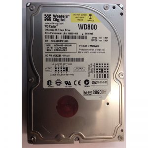 WD800BB-00CAA1 - Western Digital 80GB 7200 RPM IDE 3.5" HDD