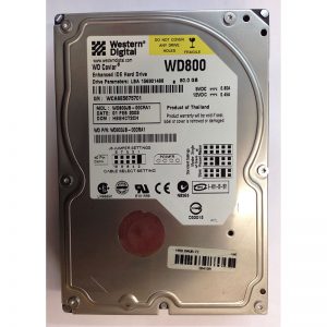 WD800JB-00CRA1 - Western Digital 80GB 7200 RPM IDE 3.5" HDD