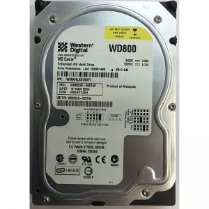WD800JB-00ETA0 - Western Digital 80GB 7200 RPM IDE 3.5" HDD