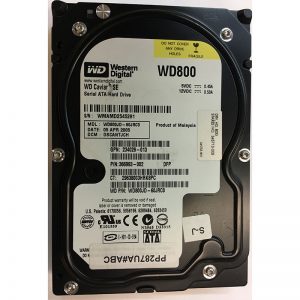 WD800JD-60JRC0 - Western Digital 80GB 7200 RPM SATA 3.5" HDD