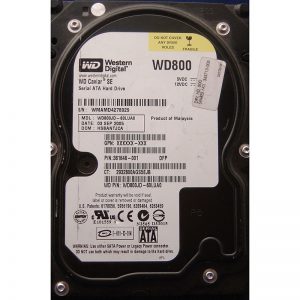 WD800JD-60LUA0 - Western Digital 80GB 7200 RPM SATA 3.5" HDD