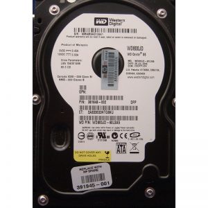 391945-001 - HP 80GB 7200 RPM SATA 3.5" HDD Western Digital WD800JD version