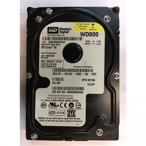 WD800JD-75JNC0 - Western Digital 80GB 7200 RPM SATA 3.5" HDD