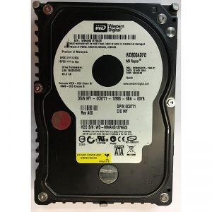 WD800ADFD-75NLR1 - Western Digital 80GB 10K RPM SATA 3.5" HDD