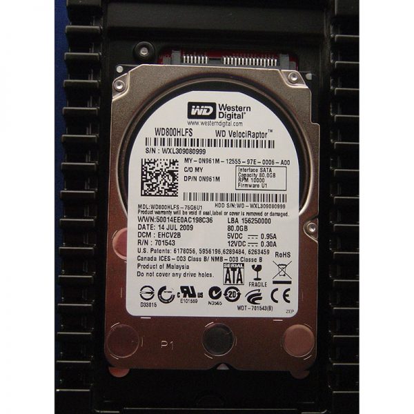 WD800HLFS - Western Digital 80GB 10K RPM SATA 3.5" HDD