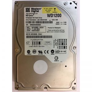 WD1200BB-16CAA1 - Western Digital 120GB 7200 RPM IDE 3.5" HDD