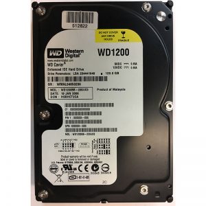 WD1200BB-22GUC0 - Western Digital 120GB 7200 RPM IDE 3.5" HDD