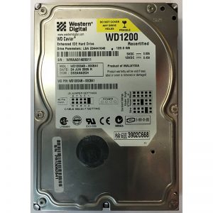 WD1200AB-00CBA1 - Western Digital 120GB 7200 RPM IDE 3.5" HDD