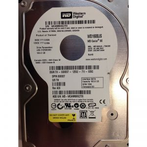 UX837 - Dell 160GB 7200 RPM SATA 3.5" HDD