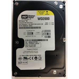 WD2000JB-00GVC0 - Western Digital 200GB 7200 RPM IDE 3.5" HDD