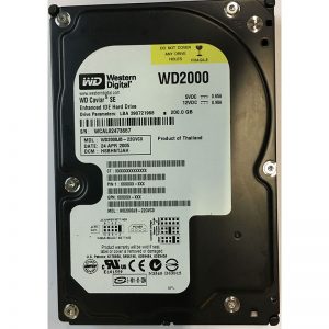 WD2000JB-22GVC0 - Western Digital 200GB 7200 RPM IDE 3.5" HDD
