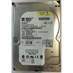 WD2000JB-32EVA0 - Western Digital 200GB 7200 RPM IDE 3.5" HDD