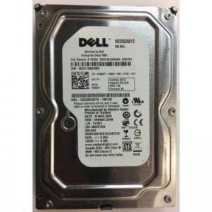 0H962F - Dell 250GB 7200 RPM SATA 3.5" HDD w/tray