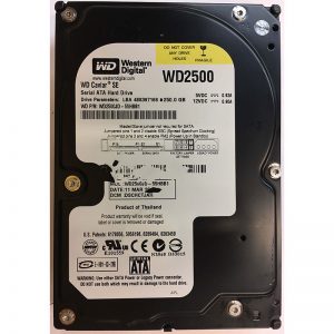 WD2500JD-55HBB1 - Western Digital 250GB 7200 RPM SATA 3.5" HDD