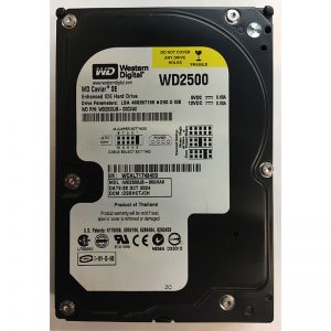 WD2500JB-00GVA0 - Western Digital 250GB 7200 RPM IDE 3.5" HDD