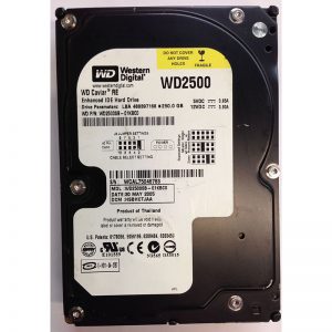WD2500SB-01KBC0 - Western Digital 250GB 7200 RPM IDE 3.5" HDD
