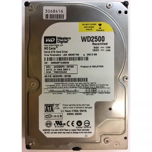 WD2500PD - Western Digital 250GB 7200 RPM SATA 3.5" HDD