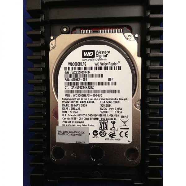 WD3000HLFS-60G6U0 - Western Digital 300GB 10K RPM SATA 3.5" HDD