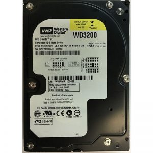 WD3200JB - Western Digital 320GB 7200 RPM IDE 2.5" HDD