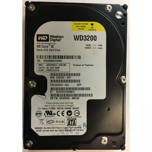 WD3200JD-60KLB0 - Western Digital 320GB 7200 RPM SATA 3.5" HDD