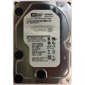 WD4000AAKS-00A7B0 - Western Digital 400GB 7200 RPM SATA 3.5" HDD