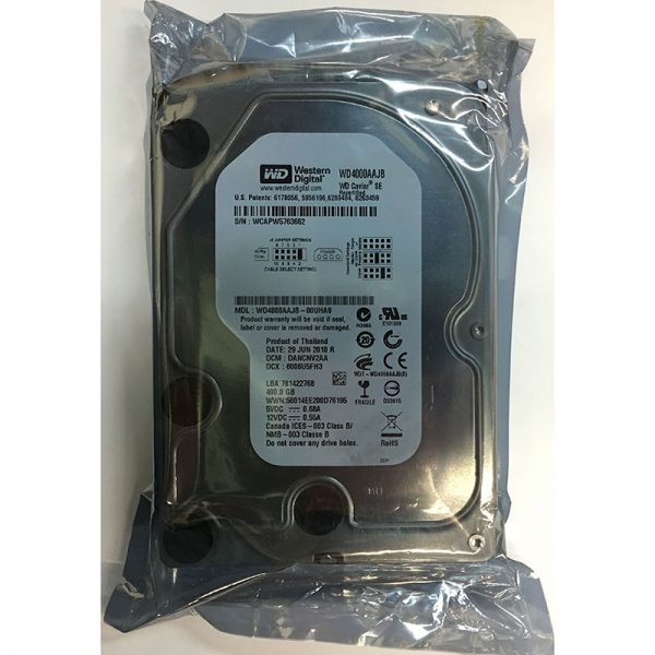 WD4000AAJB-00UHA0 - Western Digital 400GB 7200 RPM IDE 3.5" HDD