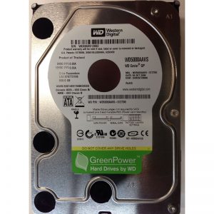 WD5000AAVS - Western Digital 500GB 5400 RPM SATA 3.5" HDD