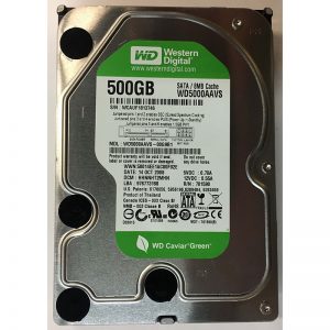 WD5000AAVS-00G9B1 - Western Digital 500GB 5400 RPM SATA 3.5" HDD