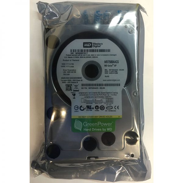 WD7500AACS - Western Digital 750GB 7200 RPM SATA  3.5" HDD