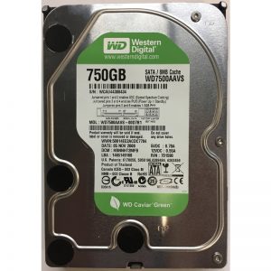 WD7500AAVS-00D7B1 - Western Digital 750GB 7200 RPM SATA 3.5" HDD