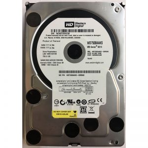 WD7500AAKS-00RBA0 - Western Digital 750GB 7200 RPM SATA 3.5" HDD