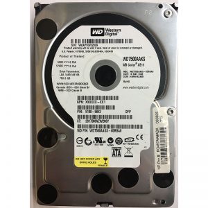 WD7500AAKS-65RBA0 - Western Digital 750GB 7200 RPM SATA 3.5" HDD