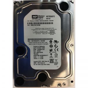 WD7502ABYS-02A6B0  - Western Digital 750GB 7200 RPM SATA 3.5" HDD