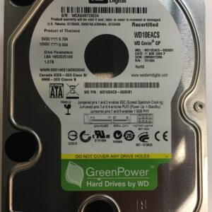 WD10EACS-00D6B1 - Western Digital 1TB 7200 RPM SATA 3.5" HDD