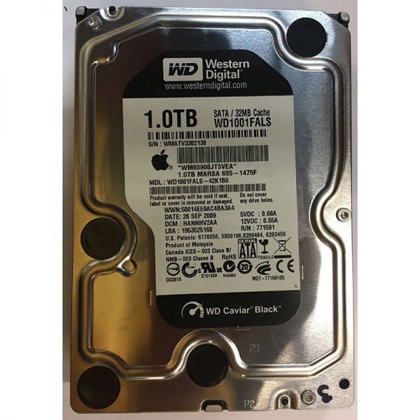 WD1001FALS-42K1B0 - Western Digital 1TB 7200 RPM SATA 3.5" HDD