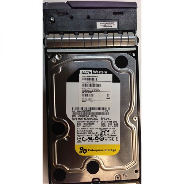 108-00234+A1 - NetApp 1TB 7200 RPM SATA 3.5" HDD for DS4243 24 bay enclosures