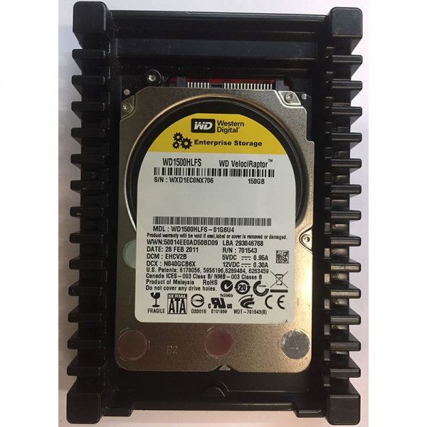 WD1500HLFS-01G6U4 - Western Digital 150GB 10K RPM SATA 3.5": HDD