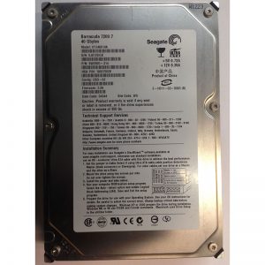 9W2005-314 - Seagate 40GB 7200 RPM IDE 3.5" HDD