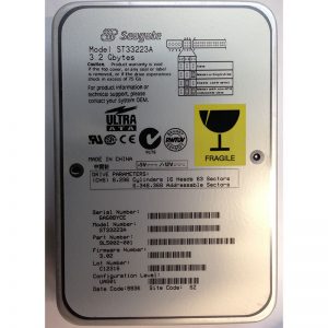 ST33223A - Seagate less than 4GB 5400 RPM IDE 3.5" HDD