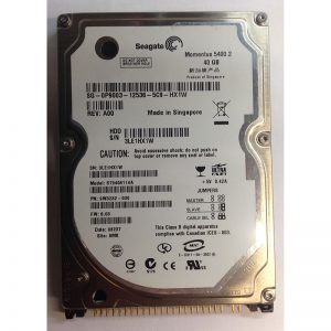 0P9003 - Dell 40GB 5400 RPM IDE 2.5" HDD